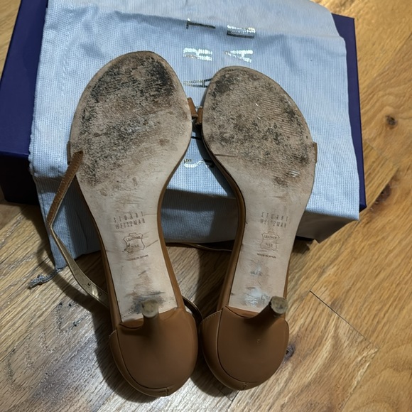 Stuart weitzman nunaked Meil vachetta women's size 8 - Picture 5 of 8